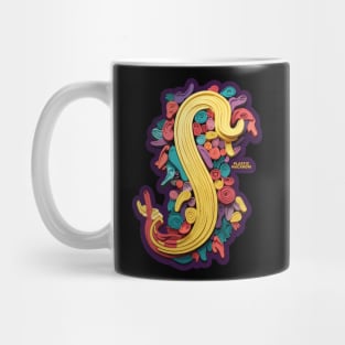 Plastic Macaroni Boho Trippy Hippy Orecchiette Mug